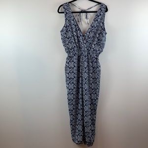 Love Tree Boho Elephant Aztec Print Jumpsuit